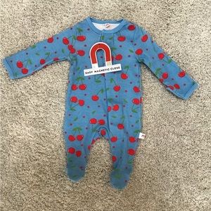 MAGNETIC ME Cherry Footie Pajamas | Size Newborn 🍒